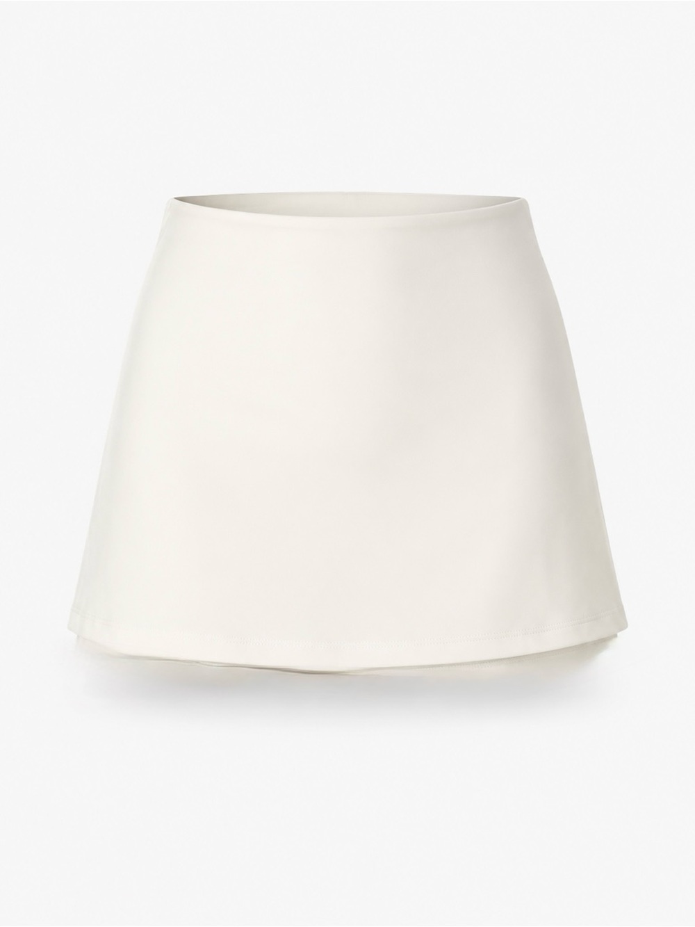 Women's Cream A-Line Skort
